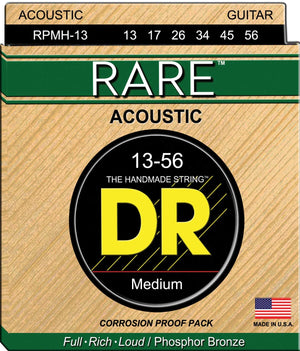 DR RPMH13 Medium Rare Phosphor Bronze Acoustic Guitar Strings
