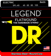 DR SFL45 Medium Short Scale Legend Flatwound 45 105 Electric Bass Guitar Strings