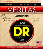 DR VTA12 Light Veritas Phosphor Bronze Acoustic Guitar Strings