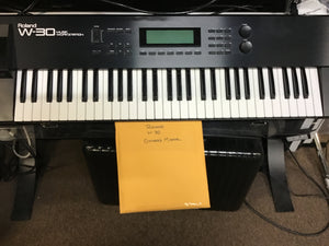 Roland W30 Music Workstation Keyboard USED