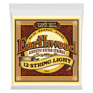 Ernie Ball 2010 Earthwood 80/20 Light 12 String Set