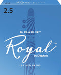 Rico Royal Reed Clarinet 2.5 (Single Reed)