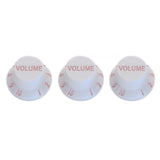 Stagg SPKNSTWH White Tone Knobs