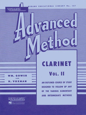 Rubank Advanced Method Clarinet Vol 2