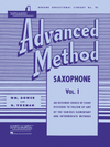 Rubank Advanced Method Saxophone Vol. 1