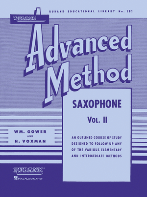Rubank Advanced Method Saxophone Vol. 2
