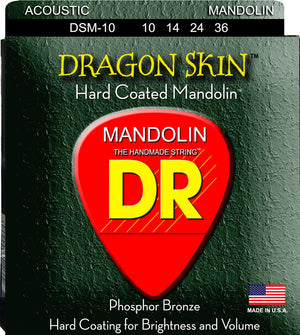 Dragon Skin DSM10 10 to 36 Coated Mandolin Strings