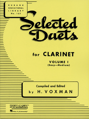 Rubank Selected Duets for Clarinet Vol. 1