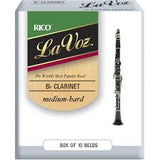 LaVoz Reed Clarinet Medium Hard (Single Reed)