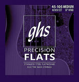 GHS M3050 45-105 Precision Flatwound Electric Bass Strings