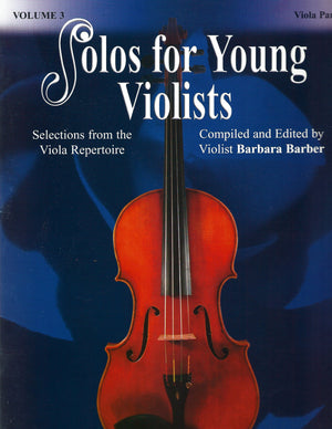 Solos for the Young Violinist Vol. 3 Viola