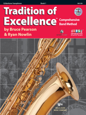 Tradition of Excellence Baritone Saxophone Book 1