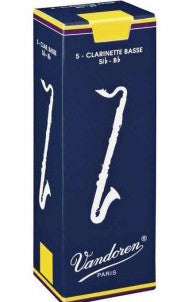 Vandoren Reed Bass Clarinet 4 (Single Reed)