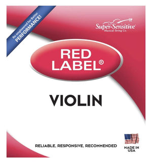 Super Sensitive 2107 Red Label 4/4 Violin String Set